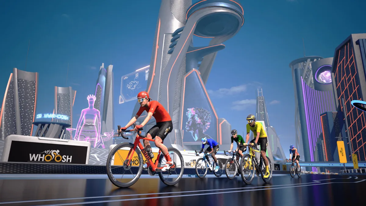 Zwift of MyWhoosh: welke indoor cycling app past bij jou?